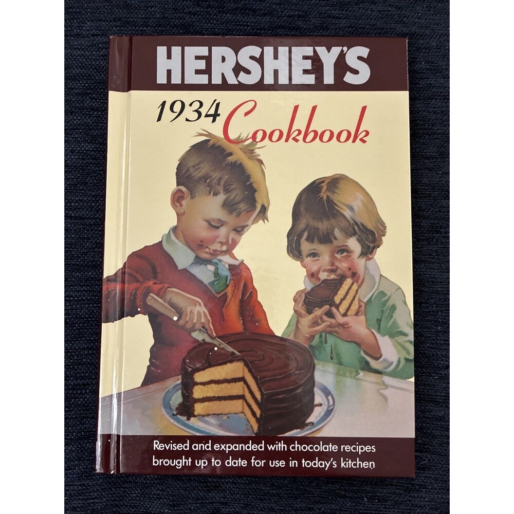 Hershey's 1934 Cookbook Revised & Expanded (1992, Hardcover - VERY GOOD)